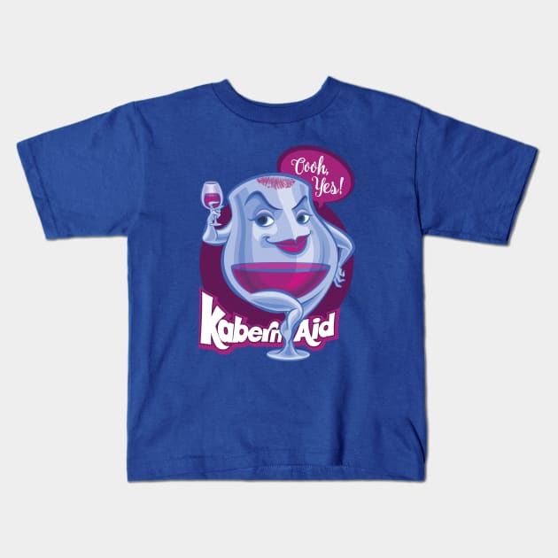 Kabern-Aid Kids T-Shirt by majanation